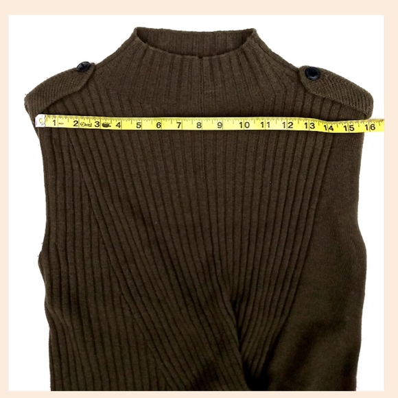 *free ship*  RAG & BONE, Sleeveless Sweater dress, "Dale" dress - Picture 6 of 7